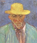 Vincent Van Gogh Portrait of Patience Escalier Shepherd in Provence (nn04) oil painting reproduction